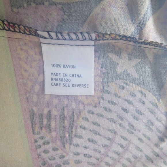 Cynthia Rowley Women's Floral Tunic Blouse Small EUC - Picture 8 of 8